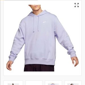 purple nike hoodie